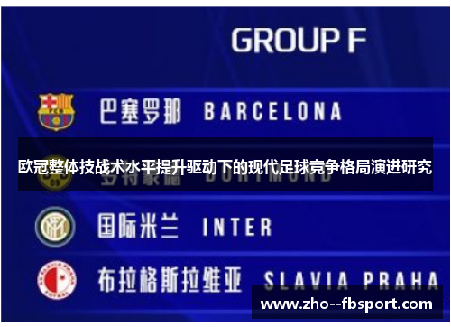 欧冠整体技战术水平提升驱动下的现代足球竞争格局演进研究 欧冠整体技战术水平提升驱动下的现代足球竞争格局演进研究